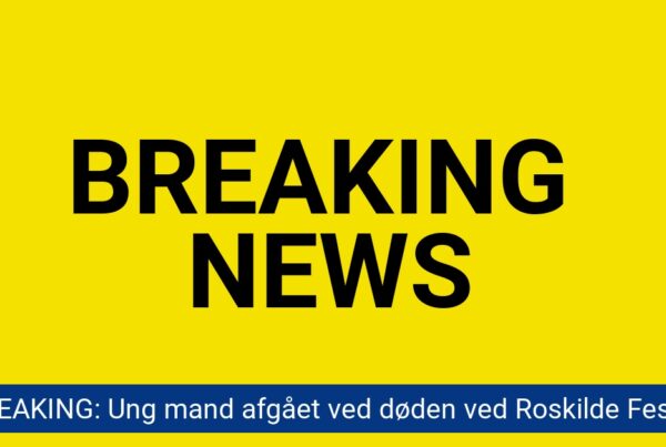BREAKING: Ung mand afgået ved døden ved Roskilde Festival