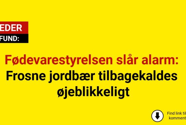 Vigtig advarsel: Populære frosne jordbær tilbagekaldes – kan indeholde farlig virus