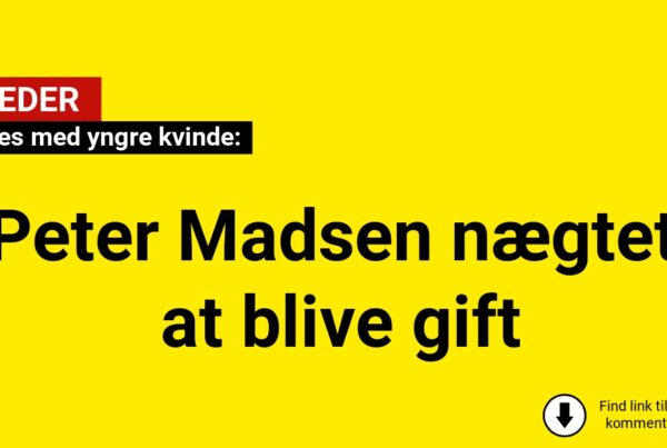 Vil giftes med yngre kvinde