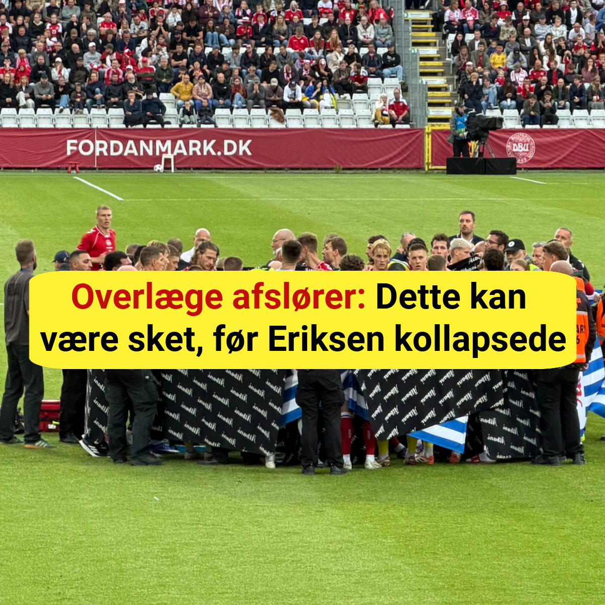 Overlæge afslører: Dette kan være sket, før Eriksen kollapsede