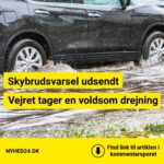 Advarsel fra meteorologerne: Kraftige byger kan skabe oversvømmelser