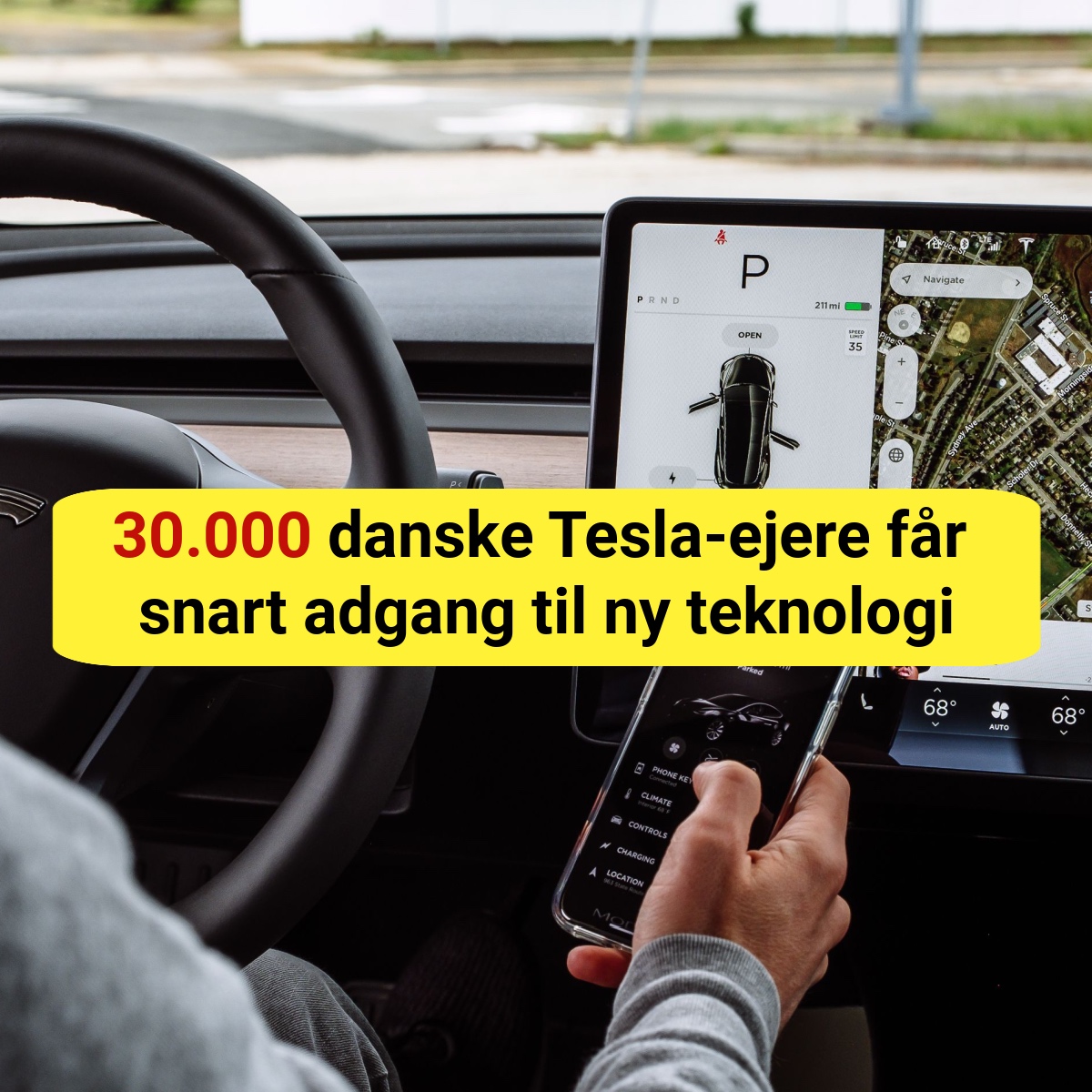 Ny Tesla-teknologi på vej til Danmark vækker debat
