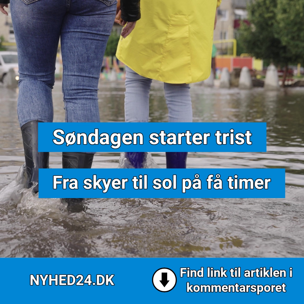 Det grå vejr forsvinder: Nu kommer solen tilbage