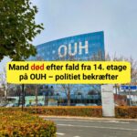 Mand død efter fald fra 14. etage på OUH – politiet bekræfter