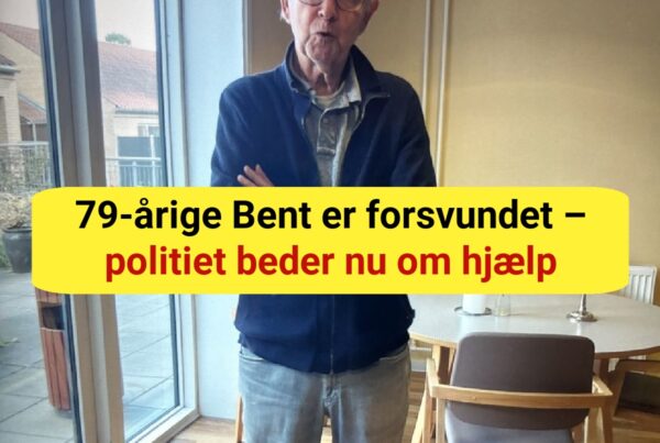 79-årige Bent er forsvundet – politiet beder nu om hjælp