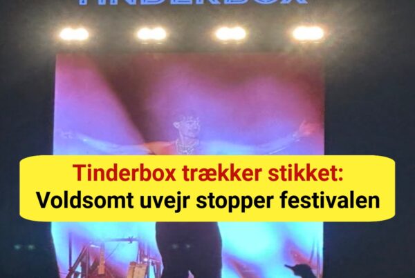 Tinderbox trækker stikket: Voldsomt uvejr stopper festivalen