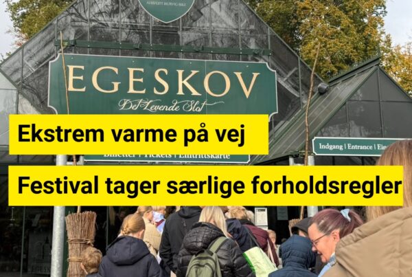 Festival frygter sommervarmen – indfører særlige tiltag for gæsterne