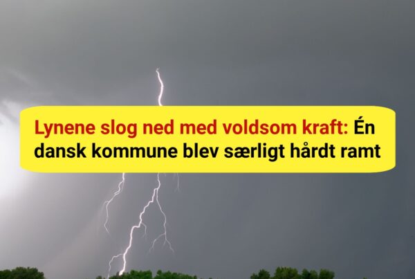 Voldsomt uvejr efterlader store ødelæggelser – én kommune skiller sig markant ud