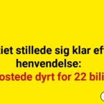 Politiet stillede sig klar efter henvendelse: Det kostede dyrt for 22 bilister