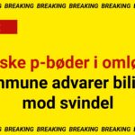 Falske p-bøder i omløb: Kommune advarer bilister mod svindel