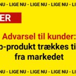 Advarsel til kunder: Kebab-produkt trækkes tilbage fra markedet