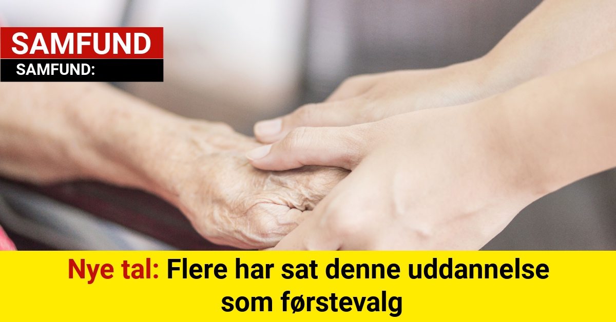 Nye tal: Flere har sat denne uddannelse som førstevalg