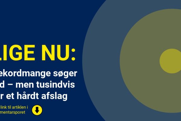 Rekordmange søger ind – men tusindvis får et hårdt afslag