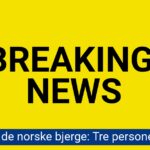 Redningsaktion i gang: Tre personer sidder fast i bjergene