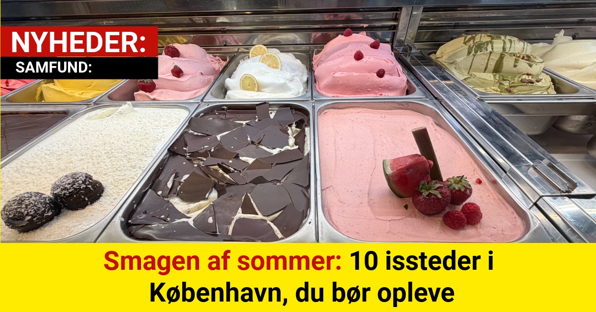 Her er isstederne, der får københavnerne til at stå i lange køer