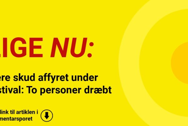Flere skud affyret under festival: To personer dræbt