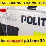 51 cyklister snuppet på bare 30 minutter