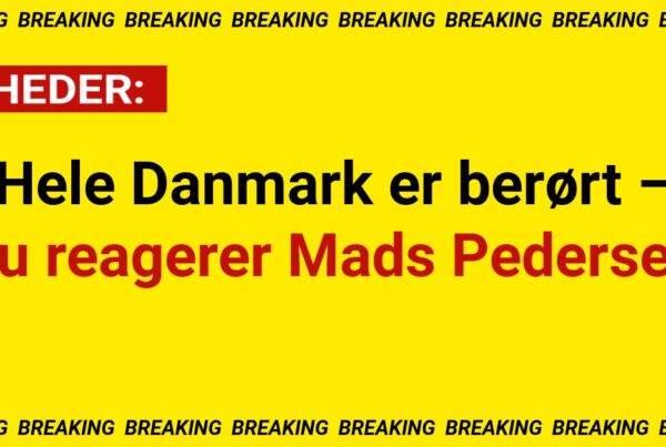 Hele Danmark er berørt – nu reagerer Mads Pedersen