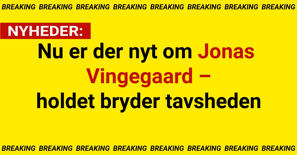 Nu er der nyt om Jonas Vingegaard – holdet bryder tavsheden