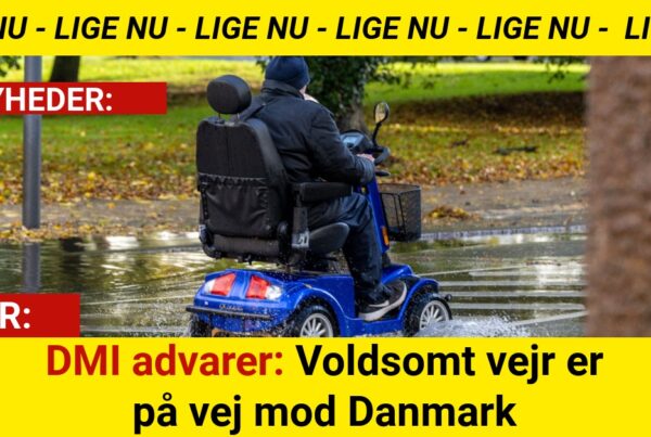 DMI advarer: Voldsomt vejr er på vej mod Danmark