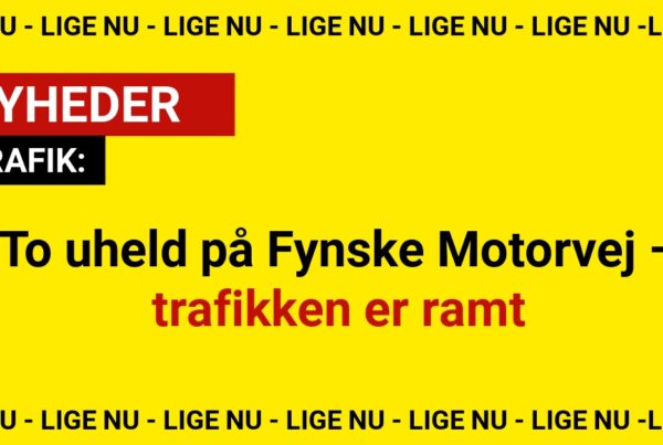 To uheld på Fynske Motorvej – trafikken er ramt
