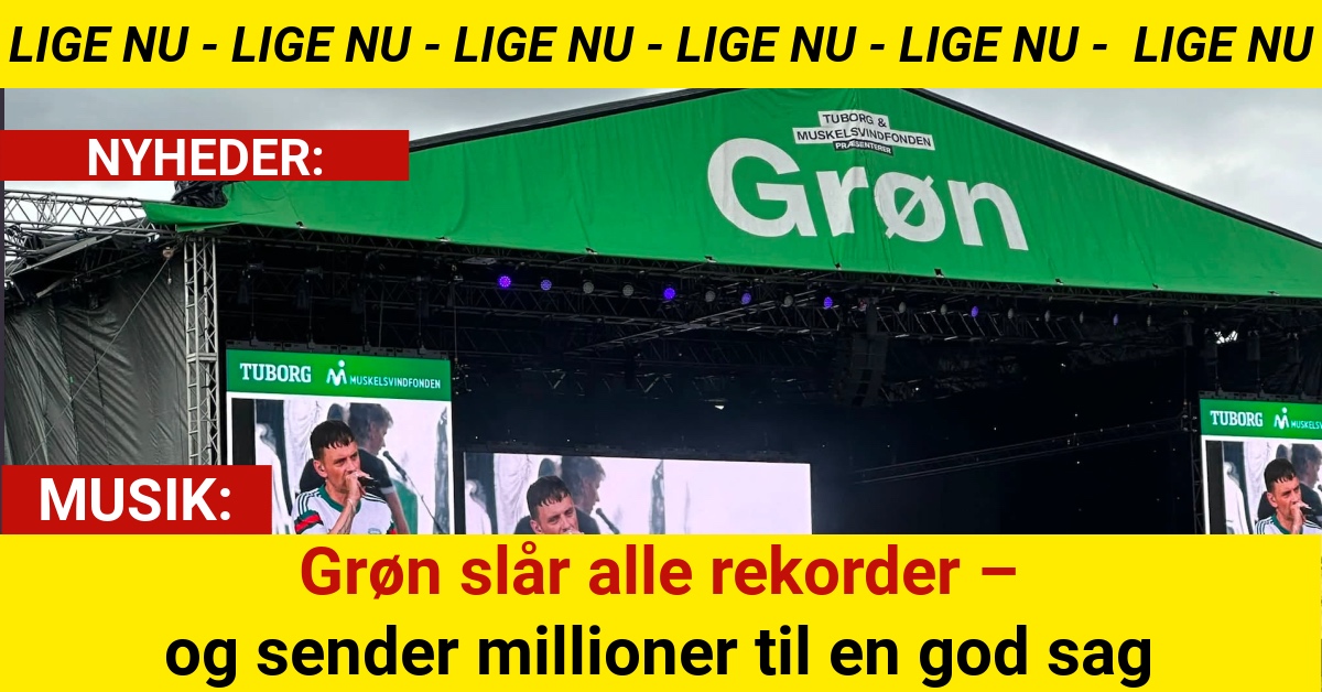 Grøn slår alle rekorder – og sender millioner til en god sag