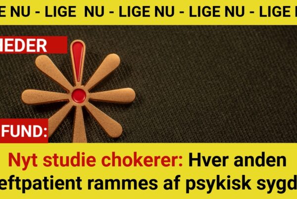 Nyt studie chokerer: Hver anden kræftpatient rammes af psykisk sygdom
