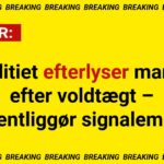 Politiet efterlyser mand efter voldtægt – offentliggør signalement