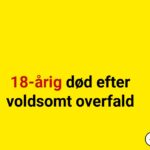 18-årig død efter voldsomt overfald