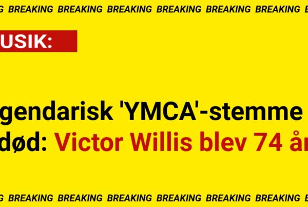 Legendarisk 'YMCA'-stemme er død: Victor Willis blev 74 år