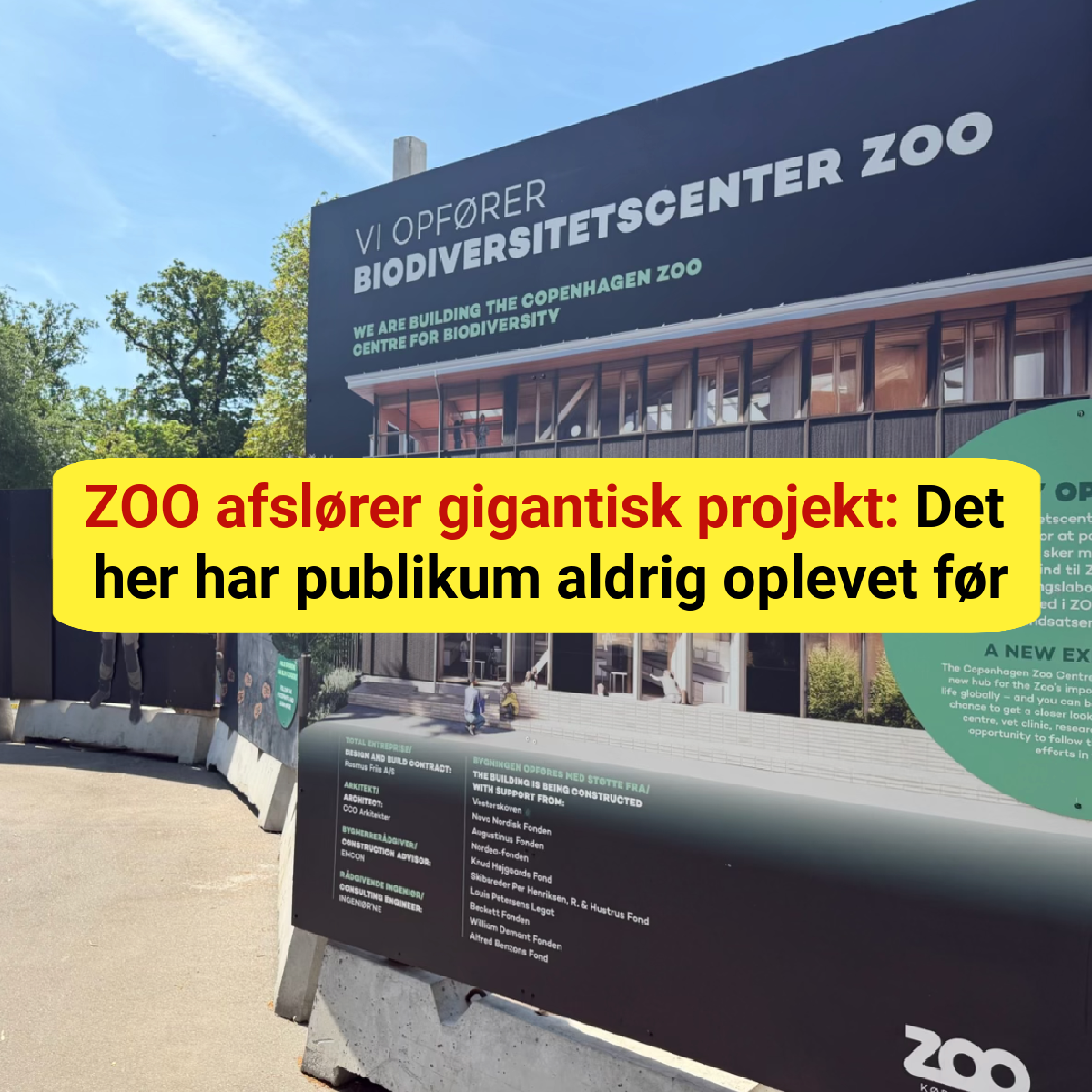 ZOO afslører gigantisk projekt: Det her har publikum aldrig oplevet før