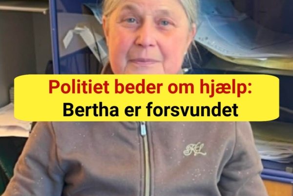 Politiet beder om hjælp: Bertha er forsvundet