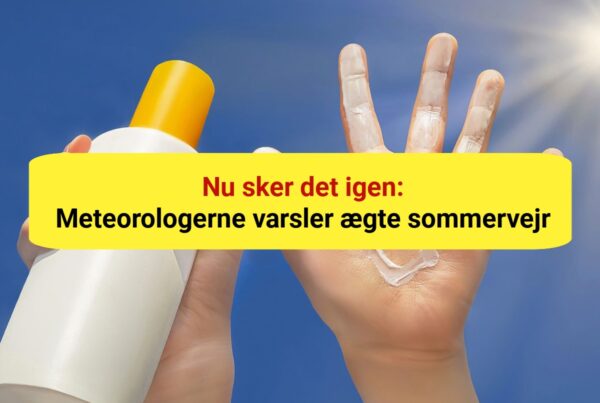 Nu vender sommeren tilbage: Her rammer varmen på op mod 25 grader