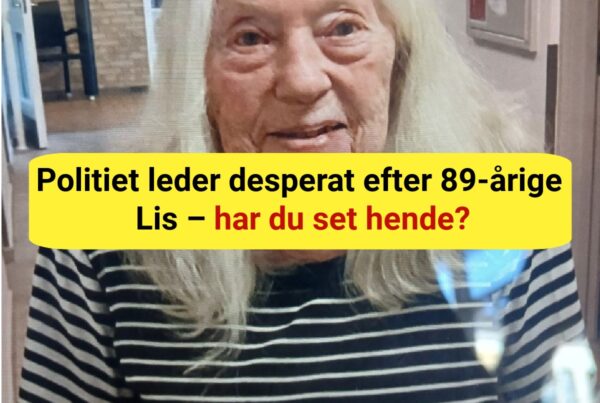 Politiet leder desperat efter 89-årige Lis – har du set hende?
