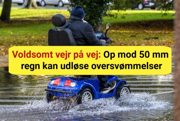 Advarsel: En måneds regn kan ramme på få timer – disse områder er i fare
