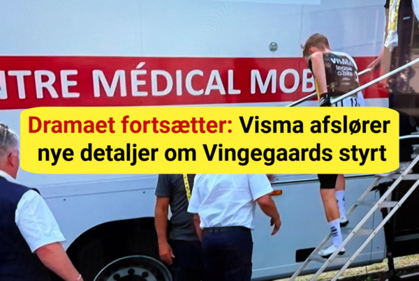 Første ord fra Visma efter Vingegaards Tour-exit: "Det er virkelig noget lort"
