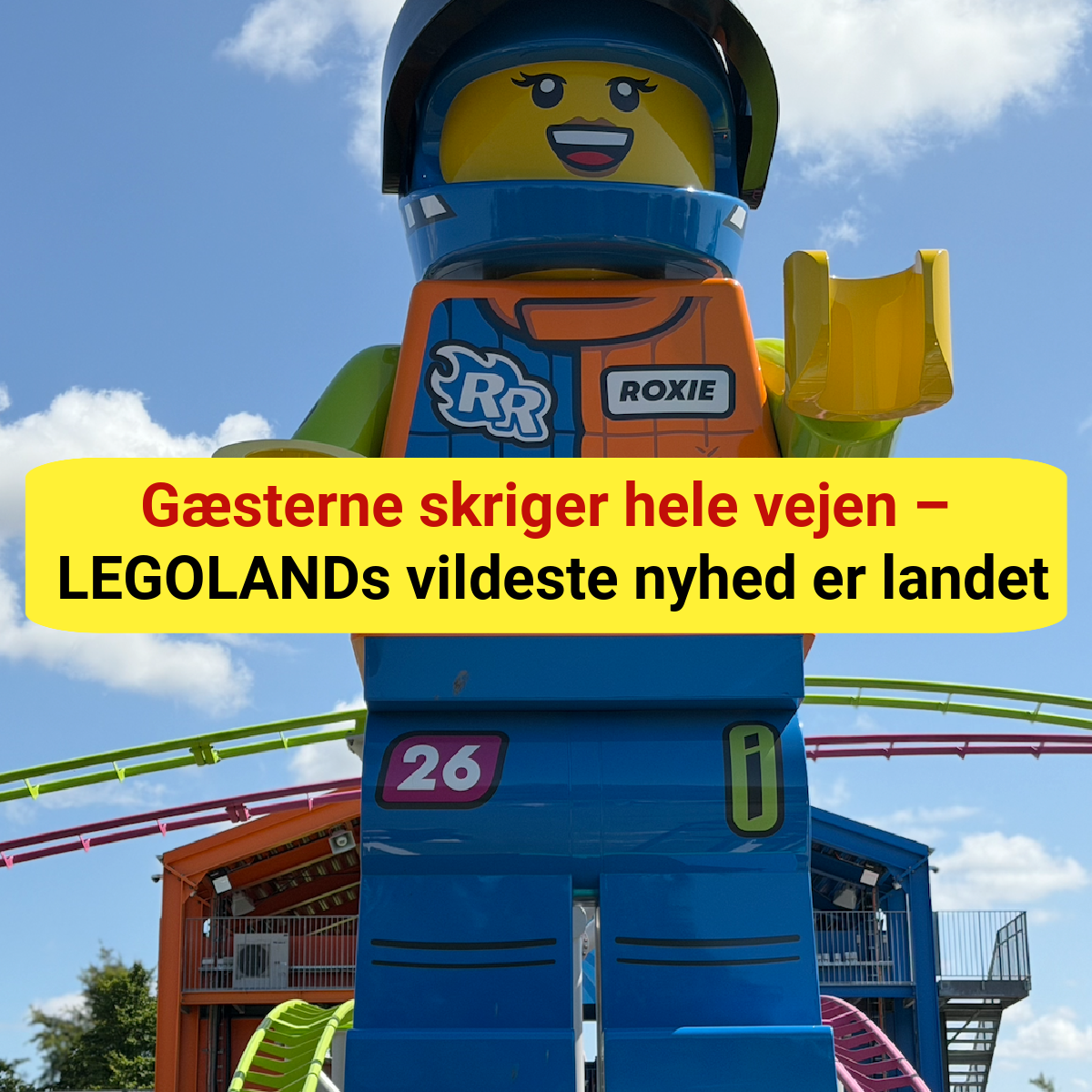LEGOLAND har netop åbnet noget, Danmark aldrig har set før – og du kører 60 km/t baglæns!