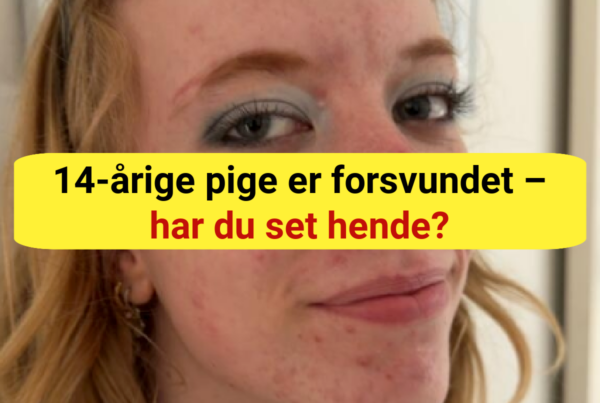 14-årige pige er forsvundet – har du set hende?
