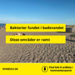 Vigtig advarsel: Badning frarådes flere steder