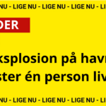 Eksplosion på havn koster én person livet