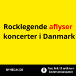Rocklegende aflyser koncerter i Danmark