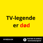 TV-legende er død