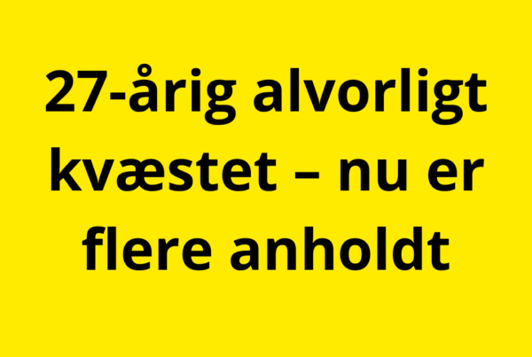 27-årig alvorligt kvæstet – nu er flere anholdt