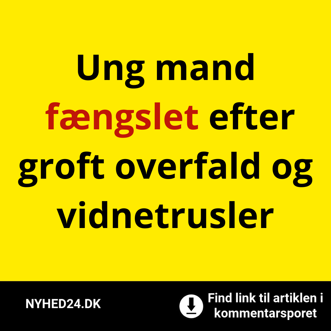 Ung mand fængslet efter groft overfald og vidnetrusler