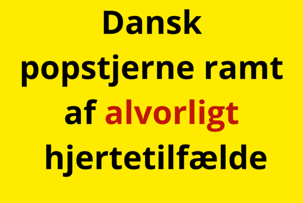 Dansk popstjerne ramt af alvorligt hjertetilfælde