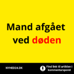 Mand afgået ved døden