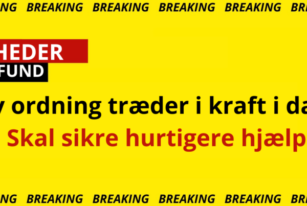 Ny ordning træder i kraft i dag: Skal sikre hurtigere hjælp