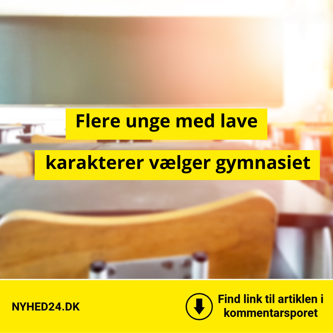 Flere unge går denne vej efter folkeskolen – tallene taler deres tydelige sprog