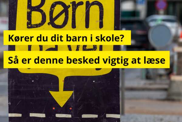 Har du skolebørn? Så bør du læse denne opfordring fra Rådet for Sikker Trafik