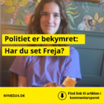 DEL GERNE: Politiet leder desperat efter 15-årige Freja